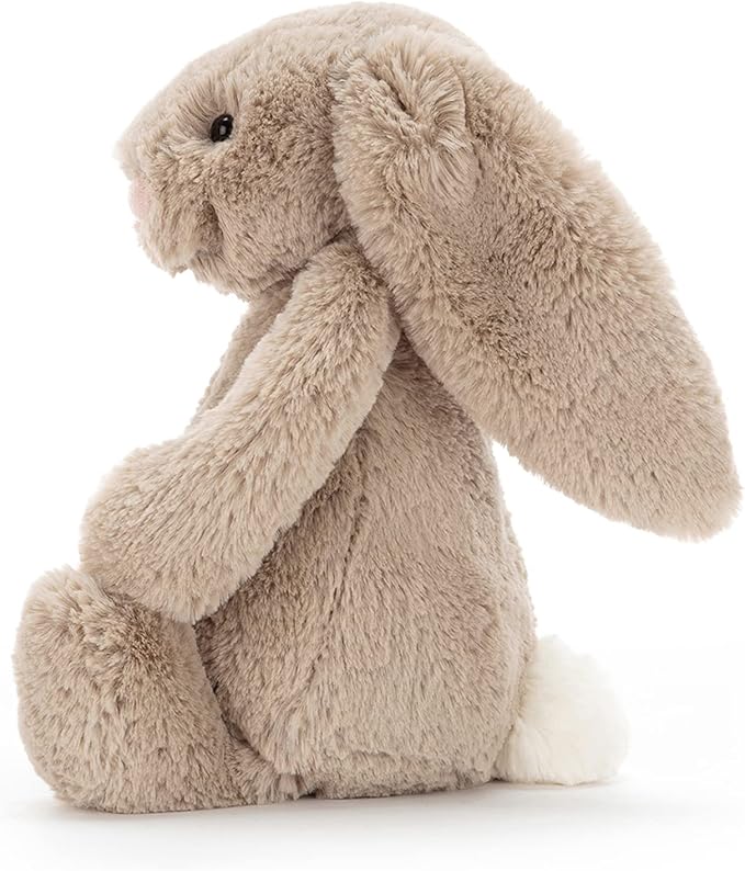 Soft Beige Bunny Plush Toy for Cuddles, Comfort and Playtime